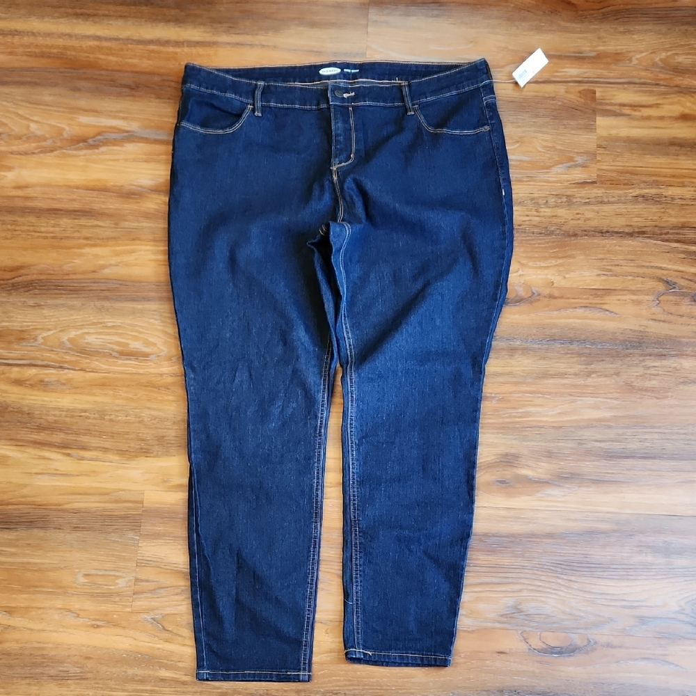 Old Navy Women's Dark Blue Skinny Jeans, 18P